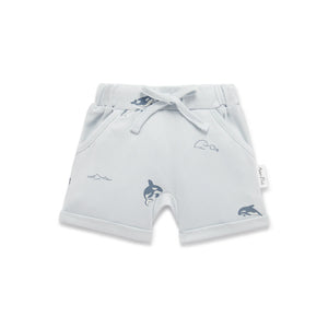 Orca Harem Shorts - Blue-Aster & Oak-00-Little Soldiers