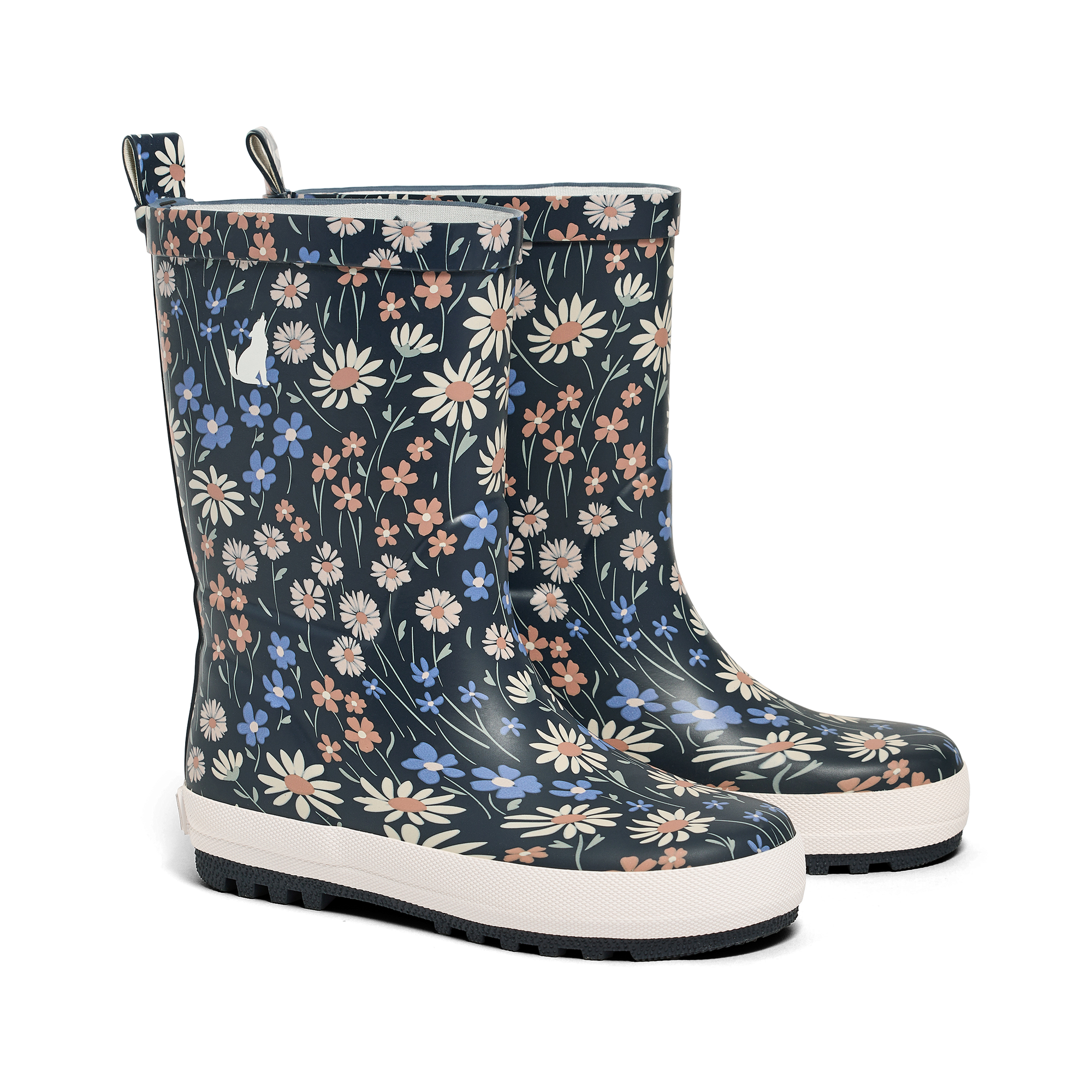 Rain Boots - Winter Floral-Rain Boots-Crywolf Child-EU20-Little Soldiers