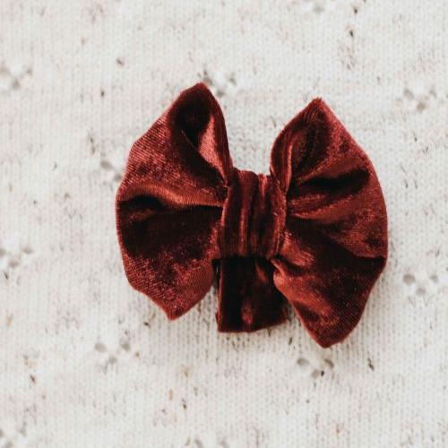 Christmas Bowtie - Red Velvet PRE ORDER-Bencer & Hazelnut-Little Soldiers