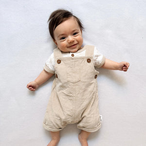 Sand Cord Overalls-Aster & Oak-000-Little Soldiers